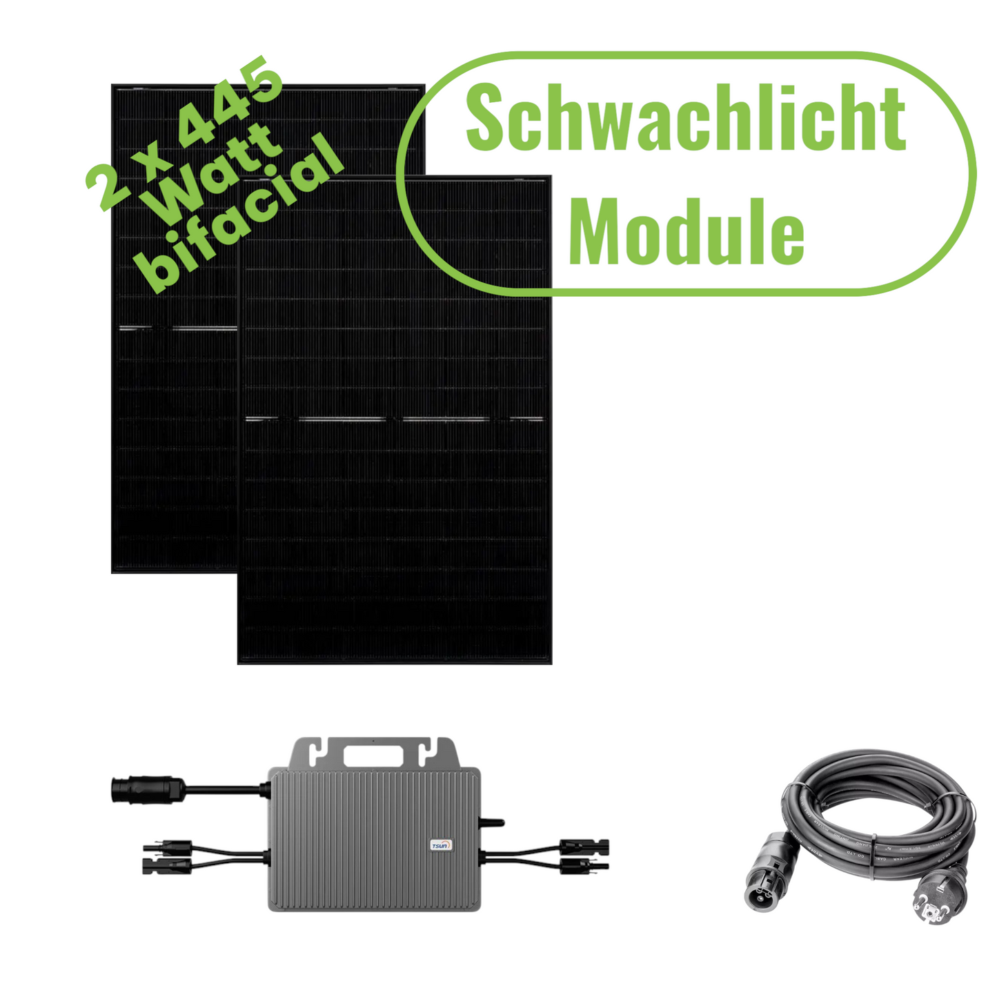 Balkonkraftwerk 2 Module