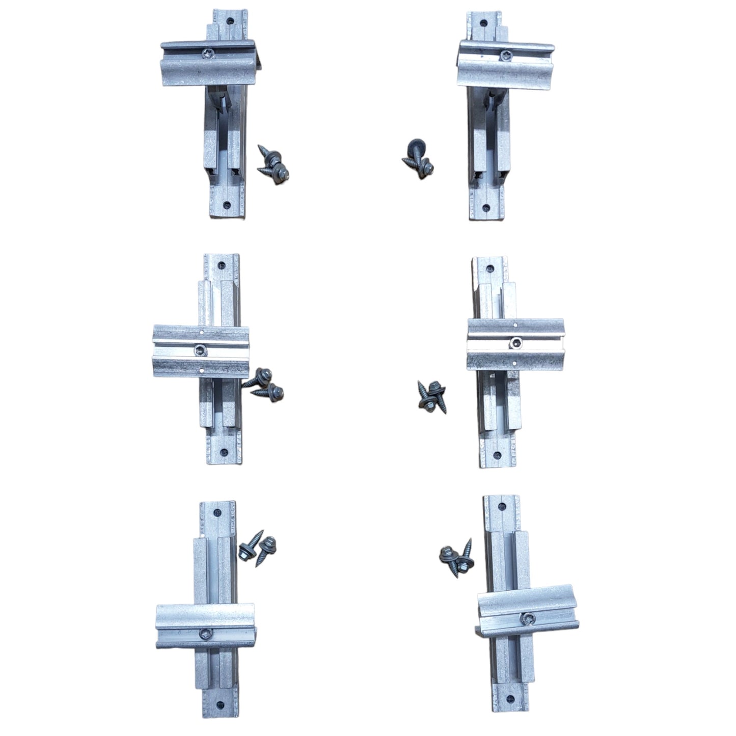 Halterung für Trapetzblech für die Quermontage