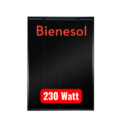 Bienesol 230 Watt bifazial Full Black