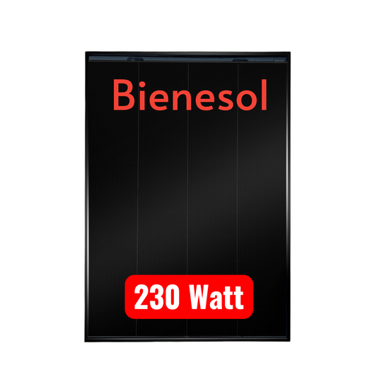 Bienesol 230 Watt bifazial Full Black